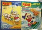 Le Journal de Mickey 9 numéros: 1316-1393-1394-1399-1422-1423-1453-1457-1467. Collectif