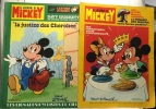 Le Journal de Mickey 8 numéros: 1258-1261-1263-1264-1269-1271-1272-1280. Collectif
