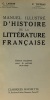 Manuel illustré de la littérature française --- édition complétée pour la période 1919-1950. Lanson  Tuffrau