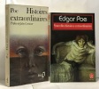 Histoires Extraordinaires + Nouvelles histoires extraordinaires --- 2 livres. Poe Edgar-Allan