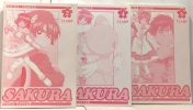 Card Captor Sakura tome 2 + tome 4 + tome 6 ---- Trois volumes. Clamp