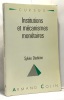 Institutions et mécanismes monetaires. Diatkine
