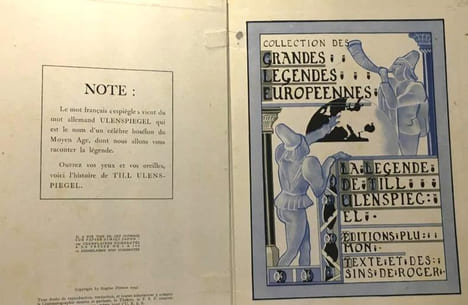 La légende de Till l'espiègle (Till Ulenspiegle) --- collection des grandes légendes européennes. Roger