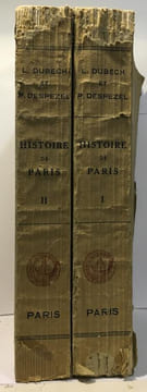 Histoire de Paris - tome premier et second. Dubech D'espezel