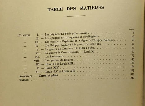 Histoire de Paris - tome premier et second. Dubech D'espezel