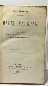 Mabel Vaughan - traduit avec l'autorisation de l'auteur par Mme Henriette Loreau