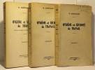 Hygiène et sécurité du travail - fascicule II III et IV --- trois volumes. Marchand M