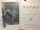 Sapho moeurs parisiennes (illustrations de Ch. Atamian) + Fromont jeune et Risler ain&eacute; (ill. Pierre Vidal) ---- 2 livres. Daudet Alphonse