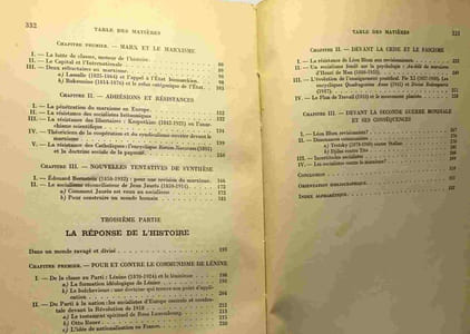 Histoire des doctrines dans l'Europe contemporaine - histoire du travail et de la vie économique