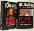 Instinct mortel : Soixante-dix histoires vraies + les amants diaboliques 55 r&eacute;cits passionn&eacute;ment mortels --- 2 livres. Pierre Bellemare  Ga&euml;tane ...
