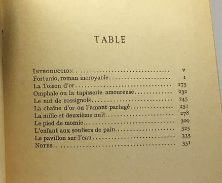 Fortunio et autres nouvelles - introduction et notes par Adolphe Boschot. Gautier Théophile