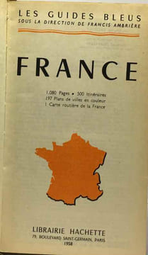 France - les guides bleus. Ambrière Francis (ss La Direction)