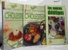 Bonnes recettes contre le mauvais cholest&eacute;rol tome un et deux + les sauces di&eacute;t&eacute;tiques --- 3 livres. Nicole Grunberg   V&eacute;ronique Lema&icirc;tre