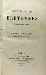 Nouvelles veillées Bretonnes (2e série des veillées Bretonnes)