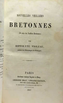 Nouvelles veillées Bretonnes (2e série des veillées Bretonnes). Violeau Hippolyte