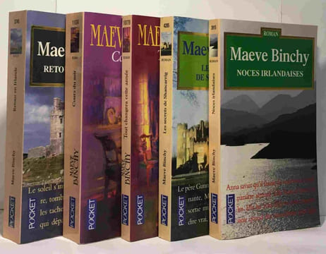 Cours du Soir + Tout changera cette année + Les secrets de Shancarrig + Noces irlandaises + Retour en Irlande --- 5 volumes. Binchy Maeve