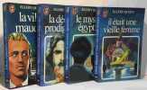 La decade prodigieuse + La ville maudite + il &eacute;tait une vieille femme + le myst&egrave;re &eacute;gyptien --- 4 livres. Queen Ellery Monniot V. (Mlle)