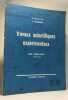 Travaux scientifiques exp&eacute;rimentaux - cycle d'observation - premier cahier. Guillin  Chassagne