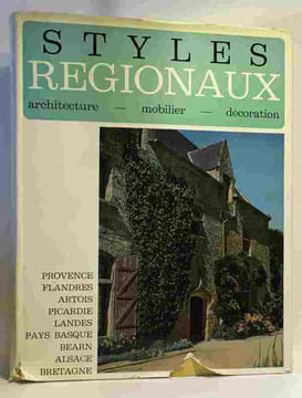 Styles régionaux - architecture mobilier décoration - coll. Plaisir de France tome 1 à 4: Lorraine Luxeuil-Montbéliard Franche-Comté... + Champagne ...