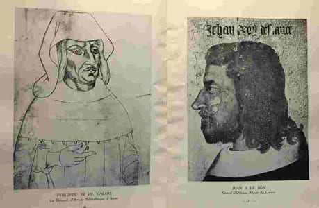 Portraits de rois et reines de France
