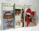 Le z&egrave;bre + Le petit sauvage + L'&icirc;le des Gauchers --- 3 romans. Jardin Alexandre