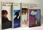 Fanfan + Bille en t&ecirc;te + Mademoiselle libert&eacute; + Le petit sauvage --- 4 livres. Jardin Alexandre