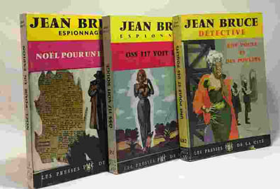 4 livres Brigades Mondaines: Le fruit défendu + Les amants maudits + La pucelle d'Orléans + Le justicier du bois de Boulogne