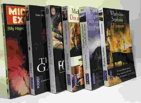 Midnight express + The Game + Forever + Wonder boys + L'homme qui murmurait à l'oreille des chevaux + Le pianiste --- 6 livres. Billy Hayes