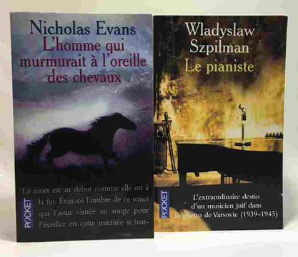 Midnight express + The Game + Forever + Wonder boys + L'homme qui murmurait à l'oreille des chevaux + Le pianiste --- 6 livres. Billy Hayes