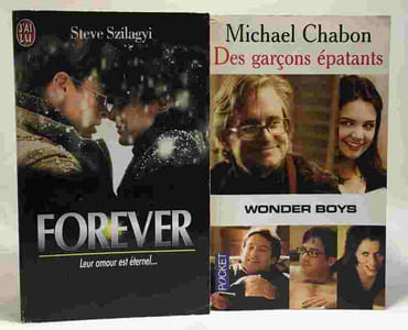 Midnight express + The Game + Forever + Wonder boys + L'homme qui murmurait à l'oreille des chevaux + Le pianiste --- 6 livres