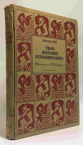 Trois histoires extraordinaires - traduction de Baudelaire - Illustrations de V. Le Campion -- le scarabée d'or; assassinat dans la rue morgue; descente dans le maelström