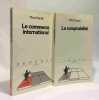 La Comptabilit&eacute; + Le commerce international --- 2 livres coll. rep&egrave;res. Capron Michel Rainelli Michel