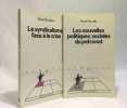 Le syndicalisme face a la crise + Les nouvelles politiques sociales du patronat --- 2 livres. Mouriaux R Morville Pierre