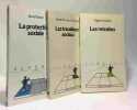 Les retraites + La protection sociale + Les travailleurs sociaux --- 3 livres. Andr&eacute;ani Edgard Murard Ion Tricart