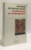 Utls num&eacute;ro 1 : La G&eacute;ographie et la D&eacute;mographie. Collectif