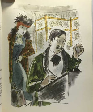 Oeuvres de Georges Courteline illustrées par Dignimont: Messieurs les ronds-de-cuir Coco coco et toto Ah! Jeunesse! Un client sérieux; Le commissaire ...