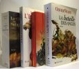 La bataille des anges + L'excessive + Le chevalier de Saint-Hermine + Le Montespan --- 4 romans historiques. Weber Olivier Teulé Jean Dumas Alexandre ...