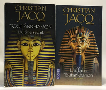 9 romans: Pour L'amour De Philae + Maître Hiram et le roi Salomon + La Reine soleil + La sagesse égyptienne + Toutânkhamon l'ultime secret + L'affaire Toutânkhamon + Les Egyptiennes + Le moine et le v