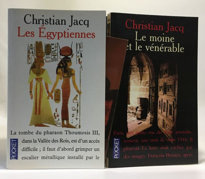 9 romans: Pour L'amour De Philae + Maître Hiram et le roi Salomon + La Reine soleil + La sagesse égyptienne + Toutânkhamon l'ultime secret + L'affaire ...