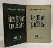 Das wort im satz -- nouveau vocabulaire systématique allemand-français --- illustrations dde H. Breton + Le mot dans la phrase vocabulaire ...