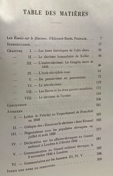 Où vont les Slaves? - Uvahy o Slovanstvi (essais sur le Slavisme) préface et introduction par Gustave Aucouturier. Bénès Edouard