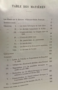 Où vont les Slaves? - Uvahy o Slovanstvi (essais sur le Slavisme) préface et introduction par Gustave Aucouturier