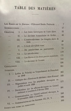Où vont les Slaves? - Uvahy o Slovanstvi (essais sur le Slavisme) préface et introduction par Gustave Aucouturier. Bénès Edouard