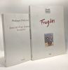 Journal d'un homme heureux + Fragiles (en collaboration avec Martine Delerm) --- 2 livres. Delerm Philippe