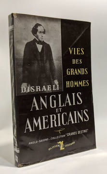 Vies des grands hommes Anglais et Américain - Les géants de la politique - coll. les grands destins - 1re série - 5: de Pitt à Disraeli. Bleud ...