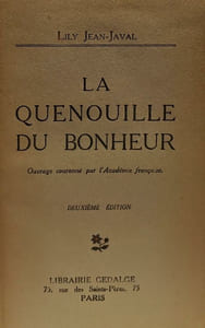 La quenouille du bonheur - 2e édition --- collection aurore