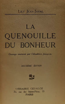 La quenouille du bonheur - 2e édition --- collection aurore. Jean-Javal Lily