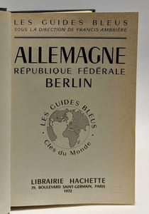 Allemagne - République Fédérale Berlin