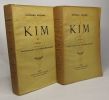 Kim - tome un et deux - traduit par Louis Fabulet et Ch. Fountaine-Walker. Kipling Rudyard