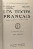 Les textes français classes de troisième seconde et première --- 4 volumes: XVIe XVIIe XVIIIe et XIXe siècle. Chevaillier J.R. Audiat P